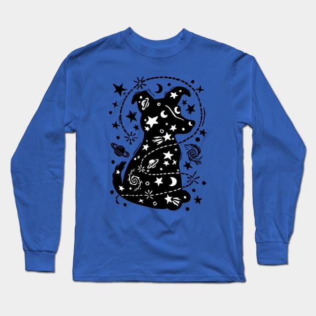 Laika the Space Dog Long Sleeve T-Shirt by Woah there Pickle